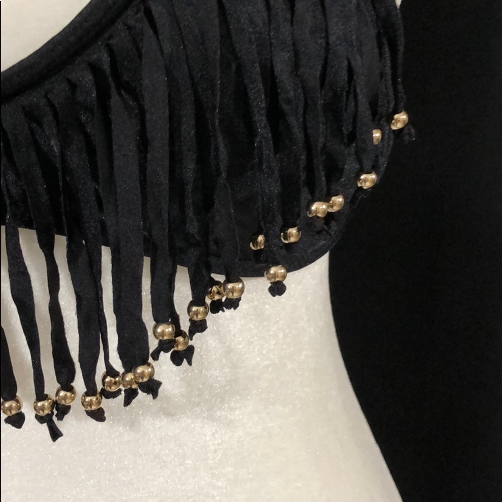 Raisins Fringe Black Bikini Set - Picture 6 of 7